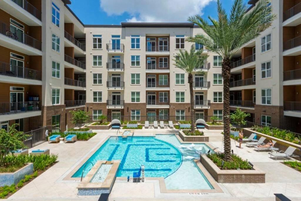 Appartamento New Apart Downtown - 5Min Stadium/Parks/Museum Houston Esterno foto