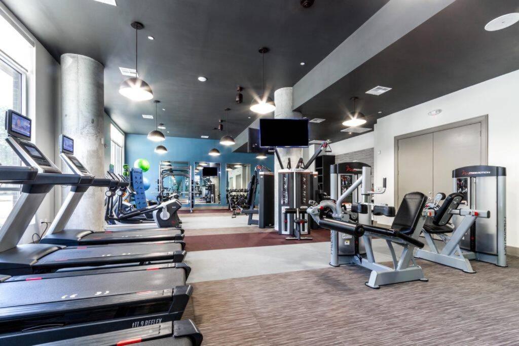 Appartamento New Apart Downtown - 5Min Stadium/Parks/Museum Houston Esterno foto